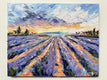Original art for sale at UGallery.com | Whispers of Lavender Skies by Lisa Elley | $600 | oil painting | 16' h x 20' w | thumbnail 3
