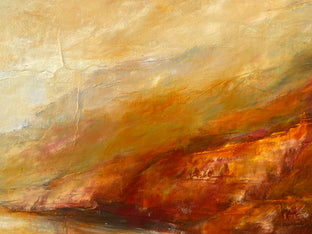 Golden Light IV by Mandy Main |   Closeup View of Artwork 