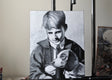 Original art for sale at UGallery.com | 31 March 1964 by Mark Cudd | $600 | acrylic painting | 20' h x 16' w | thumbnail 3