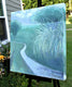 Original art for sale at UGallery.com | A Study in Green by Mary Pratt | $1,300 | oil painting | 20' h x 20' w | thumbnail 2
