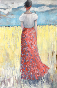 oil painting by Mary Pratt titled Out Yonder