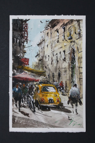 Naples Street Life by Maximilian Damico |  Context View of Artwork 