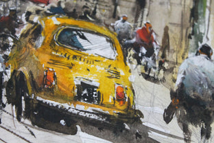 Naples Street Life by Maximilian Damico |   Closeup View of Artwork 