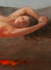 Original art for sale at UGallery.com | Keeping Warm by McGarren Flack | $1,900 | oil painting | 15' h x 24' w | thumbnail 4