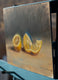 Original art for sale at UGallery.com | Multi-Divided Lemon by McGarren Flack | $725 | oil painting | 9' h x 12' w | thumbnail 2