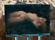 Original art for sale at UGallery.com | Repose in Green by McGarren Flack | $1,600 | oil painting | 13' h x 20' w | thumbnail 3