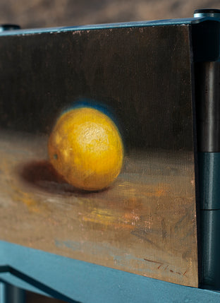 Undivided Lemon by McGarren Flack |  Side View of Artwork 