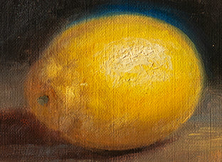 Undivided Lemon by McGarren Flack |   Closeup View of Artwork 