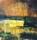 Original art for sale at UGallery.com | Rocky Mountain by Mena Malgavkar | $625 | mixed media artwork | 30' h x 20' w | thumbnail 4