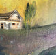 Original art for sale at UGallery.com | Uncle's House by Mena Malgavkar | $350 | mixed media artwork | 11' h x 11' w | thumbnail 4