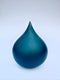 Original art for sale at UGallery.com | A Blue Drop by Mika Burt | $500 | ceramic artwork | 6.7' h x 6' w | thumbnail 1