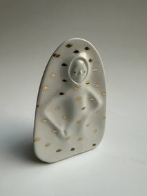 ceramic artwork by Mika Burt titled Hidden Seed