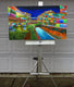 Original art for sale at UGallery.com | Context 4 by Mitchell Freifeld | $1,475 | oil painting | 32' h x 40' w | thumbnail 3