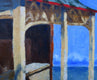 Original art for sale at UGallery.com | Old Refreshment Stand by Mitchell Freifeld | $675 | oil painting | 20' h x 25' w | thumbnail 4