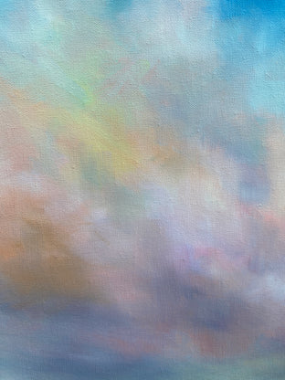 Marsh Cloud Colors by Nancy Hughes Miller |   Closeup View of Artwork 