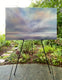 Original art for sale at UGallery.com | Shoreline Cloudscape by Nancy Hughes Miller | $3,100 | oil painting | 30' h x 48' w | thumbnail 3