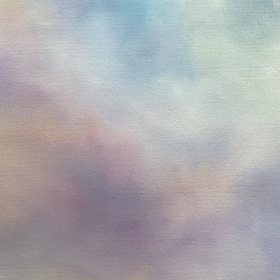 Shoreline Cloudscape by Nancy Hughes Miller |   Closeup View of Artwork 