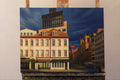 Original art for sale at UGallery.com | Chelsea at Sunset by Nick Savides | $2,600 | oil painting | 18' h x 24' w | thumbnail 3