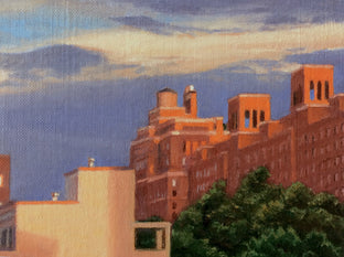 Chelsea Rooftops at Sunset, from the Highline by Nick Savides |   Closeup View of Artwork 