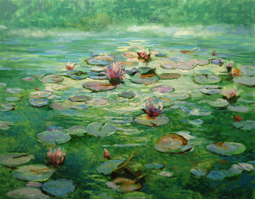 oil painting by Onelio Marrero titled Anomalous Light