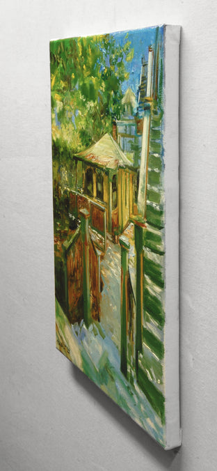 Cape May Bungalow by Onelio Marrero |  Side View of Artwork 