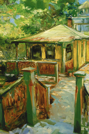 Cape May Bungalow by Onelio Marrero |   Closeup View of Artwork 