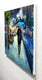 Original art for sale at UGallery.com | Manhattan Midtown Rain by Onelio Marrero | $1,000 | oil painting | 16' h x 20' w | thumbnail 2