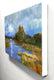 Original art for sale at UGallery.com | Morning Moon and Cloud Cover by Onelio Marrero | $1,025 | oil painting | 14' h x 28' w | thumbnail 2