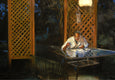 Original art for sale at UGallery.com | Night For Solitaire by Onelio Marrero | $2,000 | oil painting | 24' h x 30' w | thumbnail 4