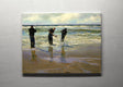 Original art for sale at UGallery.com | The Catch by Onelio Marrero | $1,025 | oil painting | 16' h x 20' w | thumbnail 3