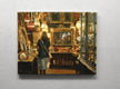 Original art for sale at UGallery.com | The Hanging Lamps by Onelio Marrero | $600 | oil painting | 11' h x 14' w | thumbnail 3