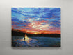 Original art for sale at UGallery.com | Winter Solstice Dawn by Onelio Marrero | $1,100 | oil painting | 20' h x 24' w | thumbnail 3