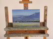 Original art for sale at UGallery.com | Montagne de Lure by Pascal Giroud | $425 | oil painting | 7.9' h x 11.8' w | thumbnail 3