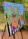 Original art for sale at UGallery.com | Escabeche by Peg Belcastro | $975 | acrylic painting | 24' h x 30' w | thumbnail 2