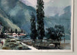 Original art for sale at UGallery.com | Brown House by Rashid Kulbatyrov | $375 | watercolor painting | 10.6' h x 15.7' w | thumbnail 3