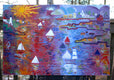 Original art for sale at UGallery.com | Coastal Composition by Robert Hofherr | $1,300 | acrylic painting | 24' h x 36' w | thumbnail 3