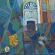 Original art for sale at UGallery.com | Colonial Interior by Robert Hofherr | $1,300 | acrylic painting | 24' h x 24' w | thumbnail 1