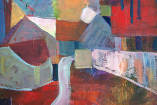Farm Buildings by Robert Hofherr |   Closeup View of Artwork 