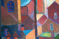 Original art for sale at UGallery.com | In a Northern Town by Robert Hofherr | $1,200 | acrylic painting | 24' h x 24' w | thumbnail 4