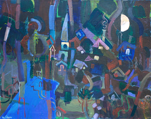 Night Village by Robert Hofherr |  Artwork Main Image 