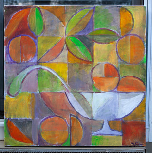 Sunny Oranges by Robert Hofherr |  Context View of Artwork 