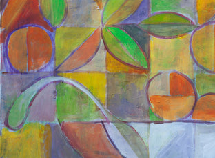 Sunny Oranges by Robert Hofherr |   Closeup View of Artwork 