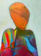 Original art for sale at UGallery.com | Fresh Perspective by Robin Okun | $2,300 | acrylic painting | 36' h x 36' w | thumbnail 4