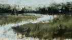 Original art for sale at UGallery.com | A Brush with Nature by Ronda Waiksnis | $2,700 | oil painting | 30' h x 48' w | thumbnail 4