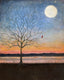 Original art for sale at UGallery.com | Stony Creek Lake by Sally Adams | $750 | acrylic painting | 20' h x 16' w | thumbnail 1