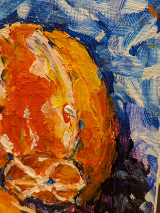 Vibrant Orange Delight by Samuel Pretorius |   Closeup View of Artwork 