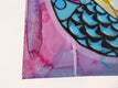 Original art for sale at UGallery.com | Purple Ocean Nights by Sara Rodighiero | $400 | mixed media artwork | 9.4' h x 6.7' w | thumbnail 2