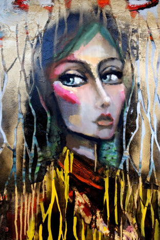 Crystal Clear by Scott Dykema |  Side View of Artwork 