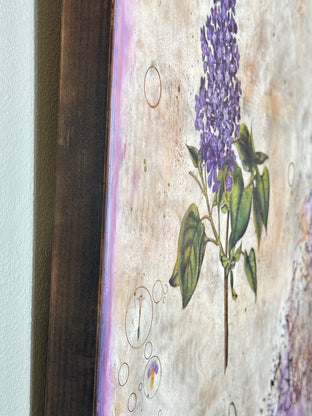 Lilac by Shannon Amidon |  Side View of Artwork 