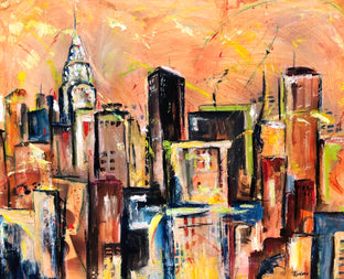 DownTown by Sharon Sieben |  Artwork Main Image 